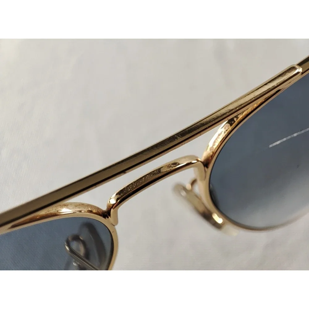 Ray-Ban RB3025 Aviator Large Metal 62mm 001/3F Gold Blue Gradient Oversized